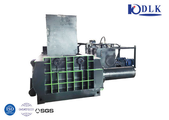 7.5 KW Metal Scrap Baler Machine with Forward Turning-out Bale Discharge