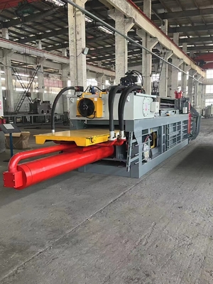 Automatic Strapping Hydraulic Baling Press Machine For PET Bottle