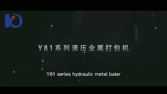 Y81K-315 Scrap Metal Baling Press Machine with 3500*3000*1300mm Press Box 600*600mm Bale Size and 600~1000Kg Bale Weight