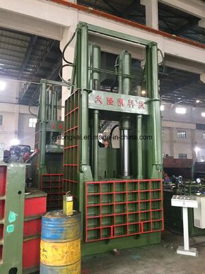 Y82-400 400 Ton Hydraulic Vertical Baler Machine with 1500*1000*3000mm Press Box Size and Four-Column Hydraulic Press