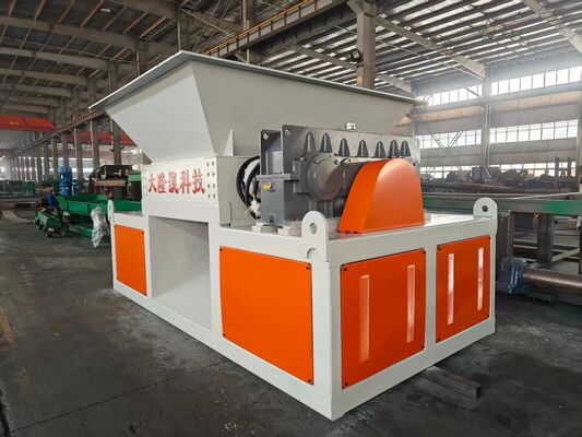 High Torque Low Noise High Efficiency Four Axis Shredder for Scrap Metal Processing