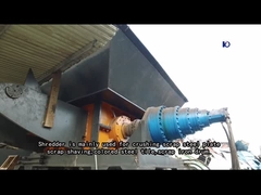 Двойная машина шредера вала для Шреддинга барабанчика масла металла/раковины автомобиля